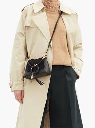 See By Chloe Joan Mini Leather And Suede Cross Body Bag In Black Lyst