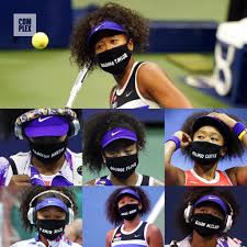 Open, naomi osaka wore her heart on her face. The Seven Face Masks Naomi Osaka Wore During Her Us Open Victory Today Pics