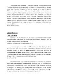 Therefore,indonesia and malaysia should work together to overcome the haze problem. Essay Newest New