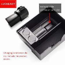 22 indirim luckeasy merkezi konsol duzenleyici tesla model3 m3 araba merkezi kol dayama kutusu ic aksesuarlari stowing tidying duzenleyiciler konsol araba