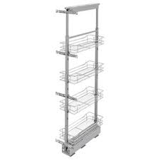 Be the first to review this item! Rev A Shelf 448 Bcsc 9c 9in Base Cabinet Organizer Soft Close Transitional Pantry And Cabinet Organizers By Rev A Shelf Houzz