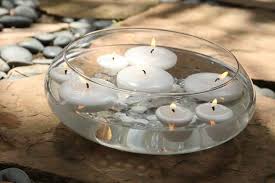 10 Inch Floating Bowl For Wedding Centerpieces Floating Candles Bowl Floating Candles Floating Candle Holders