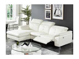 63cm x 44cm x 53cm ca. Relaxsofa Ecksofa Leder Lismore Weiss Ecke Links Gunstig Kaufen