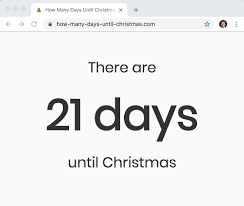 The last day of 2021 is on friday, december 31, 2021. How Many Days Until Christmas Dot Com