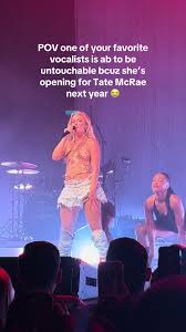 Zara Larsson Opening for Tate McRae in Dallas or Austin
