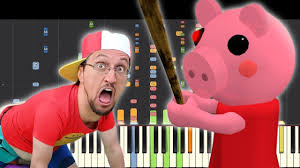 Psycho Pig Piano Remix Fgteev Piggy Song Youtube Piggy Amazing Songs Songs