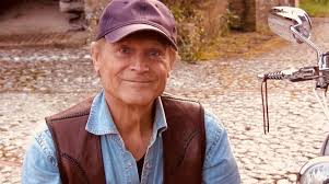 After being discovered by italian filmmakers, he appeared in his first major film. Home Terence Hill Official Website