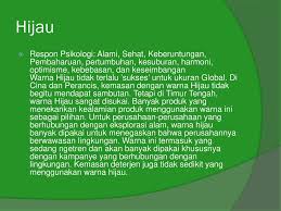 Maksud warna hijau in english. Arti Warna Dalam Desain Grafis Ppt Download