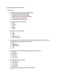 35 contoh soal pg bahasa indonesia kelas 12 semester 1 kurikulum 2013 dan jawaban tentang membangun opini. Soal Gambar Teknik Semester Genap X