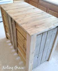 Benchtops & cabinets a guide to kitchen benchtop materials the perfect benchtop will add style to any kitchen. Diy Pallet Kitchen Island For Less Than 50 Noting Grace