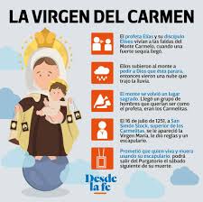 Virgen del carmen es el título dado a la santísima virgen maría en su papel de patrona de la historia de la vírgen del carmen. Cual Es La Historia De La Virgen Del Carmen Conexion Migrante