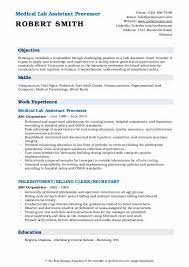 Lab Assistant Resume Samples Qwikresume