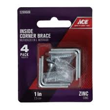 دعامة زاوية معدنية1 1 2 زنك Ace العلامات التجارية Saco Store