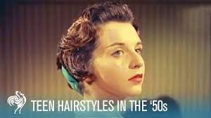 That is why many moms are involved of giving the best hairstyle to their daughters. Teenage Hairstyles Of The 50s Techniques Accessories 1956 British Pathe Youtube
