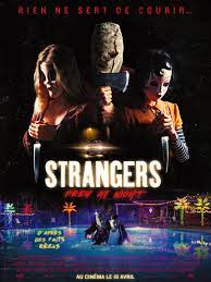 The Strangers Prey At Night New Poster From France Https Teaser Trailer Com Movie The Strangers 2 Thestr Scary Movies New Movie Posters Halloween Movies