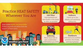 At the top of the list is pets and kids left in cars. Heat Safety Tips And Resources