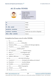 Ejercicios Espanol 1 In 2020 Teaching Spanish Beginner Spanish Lessons Spanish Classroom Activities