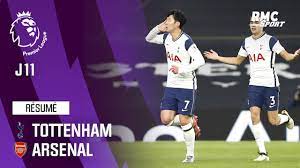 4.46pm gmt 16:46 oh my days what a goal! Resume Tottenham 2 0 Arsenal Premier League J11 Youtube