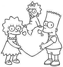 Sélectionnez le coloriage de votre choix, cliquez dessus pour voir le dessin à sa. Coloriage Bart Simpson En Ligne Dessin Gratuit A Imprimer