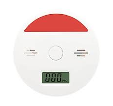 Detector de gas dioxido co2 , con pantalla. Detectores De Humo Y Gas Leroy Merlin