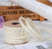 Zkenshan-Natural Jute Twine Home Textile Decor Fish Rope Gift Packing  Strings Christmas Party Wedding Supplies, 5M Burlap Jute Rope Twine Hemp  Cord, ...