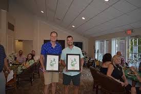 Congrats to our Men's Member-Member flight winners who received their  awards at the reception