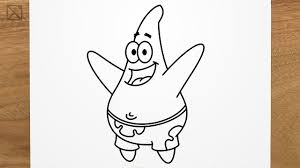 The two curves below make a mouth. Download How To Draw Patrick From Spongebob