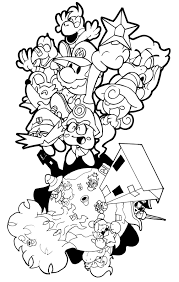 Welcome to one of the largest collection of coloring pages for kids on the net! Paper Mario Thousand Year Door By Pembroke On Deviantart Super Mario Coloring Pages Mario Coloring Pages Paper Mario