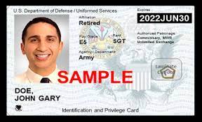 As the legal spouse of a service member (active, guard/reserve or retired), you are eligible to receive an id card as part of your enrollment into the. Moaa Dod Retirees And Dependents Now Getting Redesigned Id Cards
