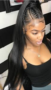 Sleek Straight Hair Up Do Hair Styles Edgy Hair Natural Hair Styles