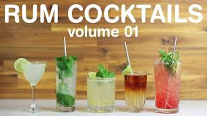 Keep your party guests content with this creamy, fruity drink with malibu, coconut milk, pineapple and mango juice. Best Rum Cocktails Volume 01 Youtube