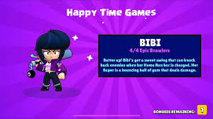 Her super is a bouncing ball of gum that deals damage. Bibi Brawl Star Complete Guide Tips Wiki Strategies Latest