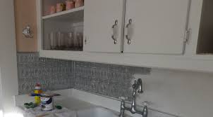 These kitchen backsplash pictures demonstrate how a faux panel can protect your wall from water as well as providing a visual element that ties a room together. Free Download How To Paint A Faux Pressed Tin Tile Backsplash Artifact Graphics 4150x2300 For Your Desktop Mobile Tablet Explore 48 Wallpaper For Kitchen Backsplash Vinyl Wallpaper For Kitchen