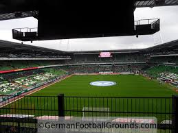 Historical grounds can be chosen as well. Weserstadion Werder Bremen German Football Grounds