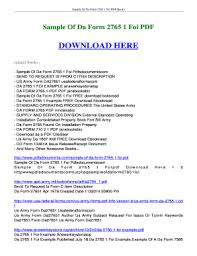 Da 2765 1 Fill Online Printable Fillable Blank Pdffiller