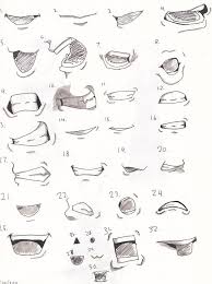 Mouth Drawing Reference Male Anime Drawings Sketches Anime Mouth Drawing Mouth Drawing