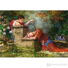 educa puzzle 1500 parca while she was sleeping fiyati digital art gallery painting fantasy art