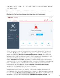 A subscription for mcafee antivirus plus lets you protect every windows, android, macos, and ios device in your mcafee antivirus plus review. Mcafee Support Phone Number 1 855 855 4384 Actually Provides Complet