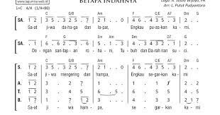 Daftar Lagu Betapa Indahnya Persembahan Hati Karena Aku Kau Cinta Jadikan Hatiku Istana Cintamu Terimalah Di Hati Mu Bap Paduan Suara Suara