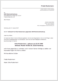 Mit individueller vollmacht rundum absichern. Vollmacht Fur Versicherung Mein Pflegebudget