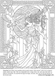 See more ideas about celtic coloring, celtic art, coloring pages. Adult Arianrhod Celtic Goddess Coloring Pages Printable