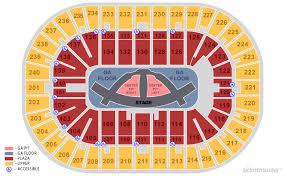 53 expository tier chart us bank arena