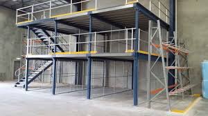 Two Level Offices Google Search Mezzanine Floor Mezzanine Warehouse Design