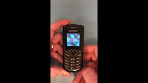 Samsung E1170 Hard Reset Code - YouTube