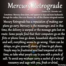 Mercury Retrograde We Re In The Three Week Window Before It Officially Starts June 7th Get Ready For A Bumpy Ride Mercury Retrograde Retrograde Mercury