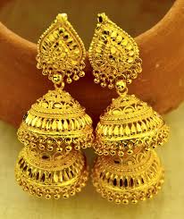 Gold Earrings Varanasi
