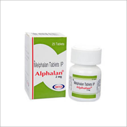 Melphalan Tablets 2 Mg - Dosage: 2 Mg , Accurate Composition, Effective Treatment, High Purity, Palliative Therapy For Multiple Myeloma And Ovarian Cancer at Best Price in Delhi | Medical Bureau