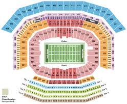 Levis Stadium Seating Chart Section Row Seat Number Info