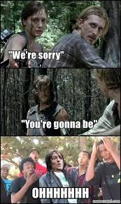 Grimes Crazy Rickcrazy Rick Grimes Walking Dead Memes Walking Dead Funny Dead Memes