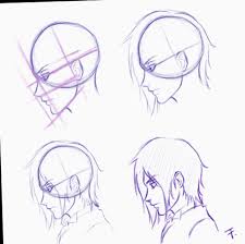 The courses on the list are been assembled from different mooc platforms to give you the best anime drawing courses online. 8 Anime Face Profile Drawing Tutorials Face Profile Drawing Profile Drawing Anime Drawings Tutorials